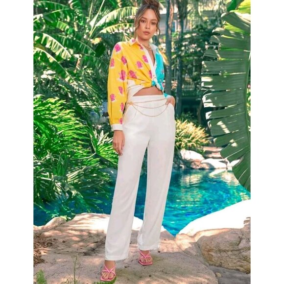 Brand New with tag, 100% cotton gorgeous button up blouse - Picture 2 of 3